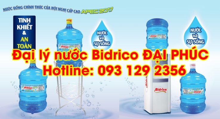Đại lý giao nước uống Bidrico Đại Phúc